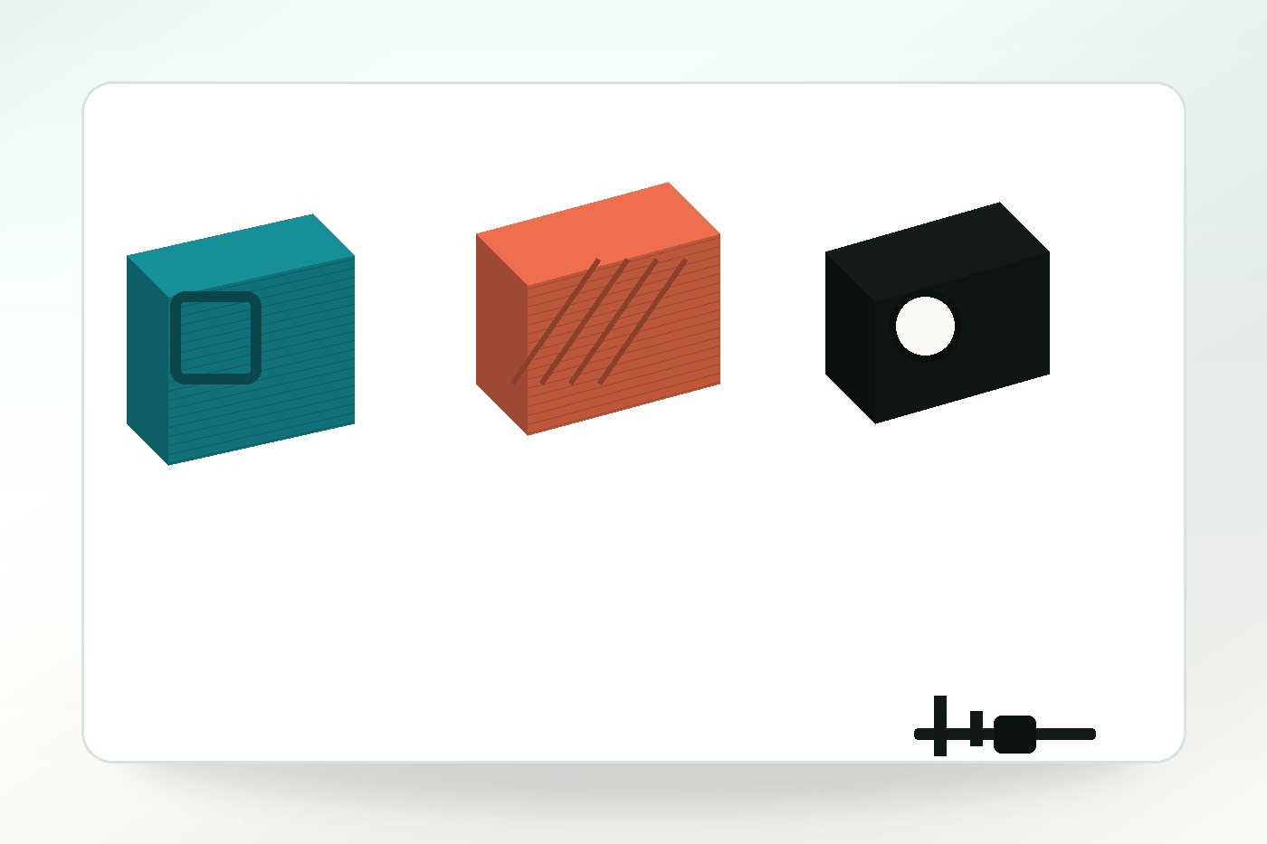 Upload preparation scene with printed parts and organised project notes