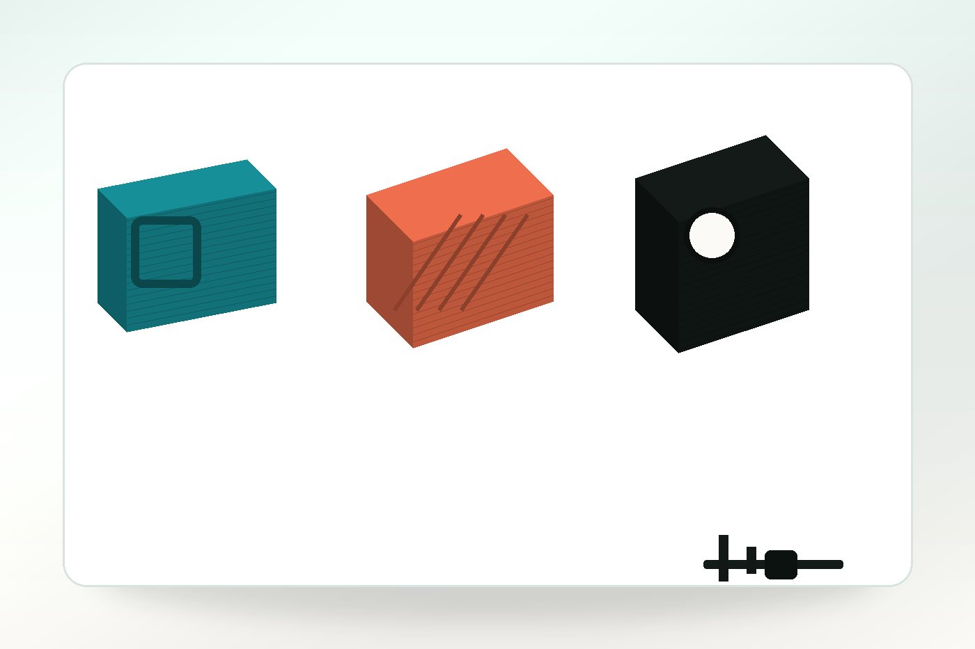 STEP file preparation visual with precise holes and CAD geometry samples